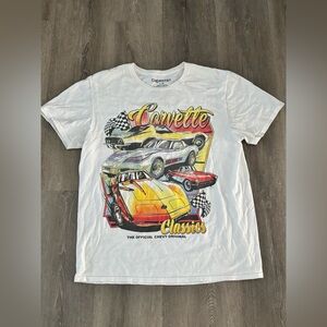 Corvette Men’s Tshirt Large Chemistry Car Graphic Tee